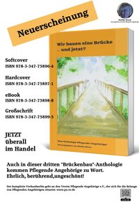 Werbung mit QR zum Buch auf tredition